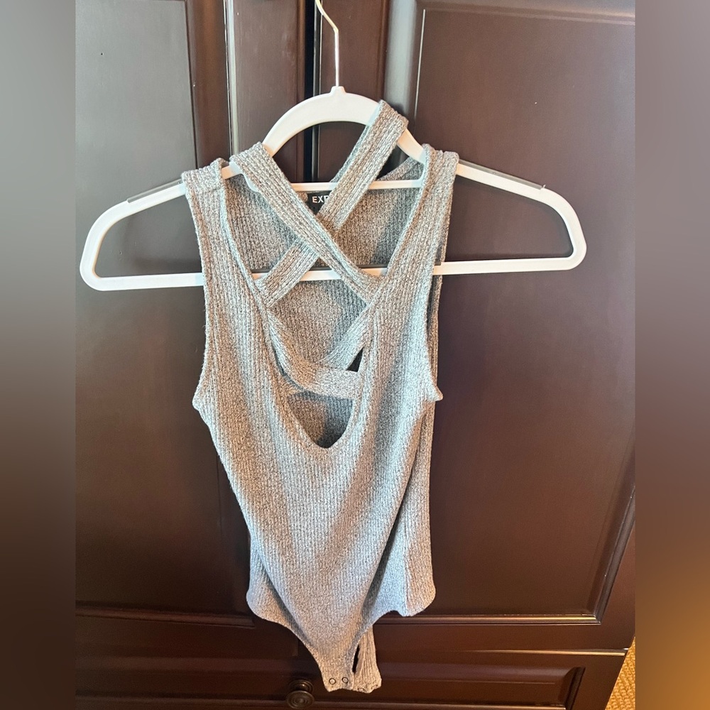 Front cross bodysuit